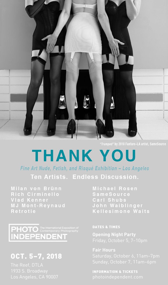 Thank you to all who participated in or came to see #FanfareLA 2018. Watch <a href="/FanfareLA/">FANFARE-LA</a> and Fanfare-LA.com for future events.
<a href="/PhotoIndep/">Photo Independent</a> <a href="/KellesimoneArt/">Kellesimone Waits</a> <a href="/RichCirminiello/">Rich Cirminiello</a> <a href="/breathlessex/">Breathless Exposure</a> @JohnWaiblinger <a href="/VonChatsworth/">MilanVonBrunn</a> <a href="/SameSourcePhoto/">SameSource</a> #FFLA #LosAngeles #FineArtPhotography