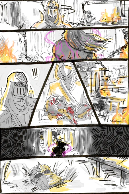 8# Inktober 
"Kinkou Order Pt. 2"

I miss my carpenter square.
#Shen #Kennen #Zed #ArtOfLegends #LeagueOfLegends #inktober2018 #myart 