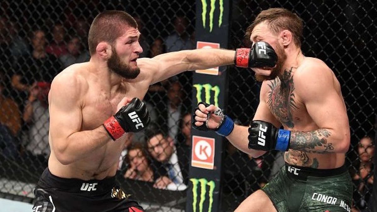 UFC_latino's tweet photo. También leo que dicen “no fue el Conor de siempre, no estaba bien preparado”. Entonces ningún rival de Khabib está bien preparado, porque los domina a todos. La realidad es que Khabib hace ver mal a su oponente por lo superior que ha sido, Conor fue muy preparado y no le alcanzó. https://t.co/A9HNWvmu6E