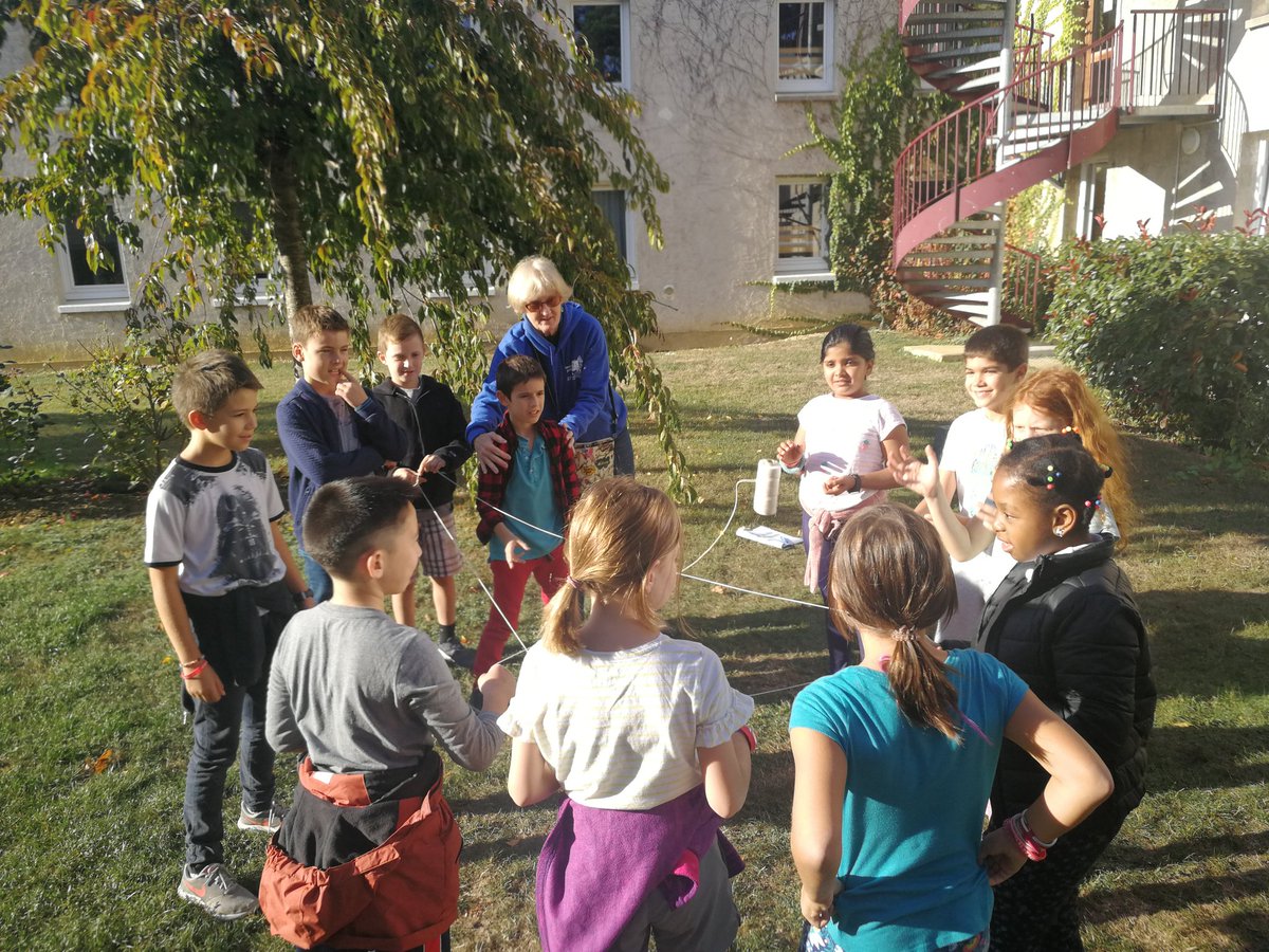 zmajcek27's tweet photo. We are off to a good start at #pgl! #teambuilding #collaboration #inclusion #eslearns #ESILS https://t.co/dRfVAtJGMs