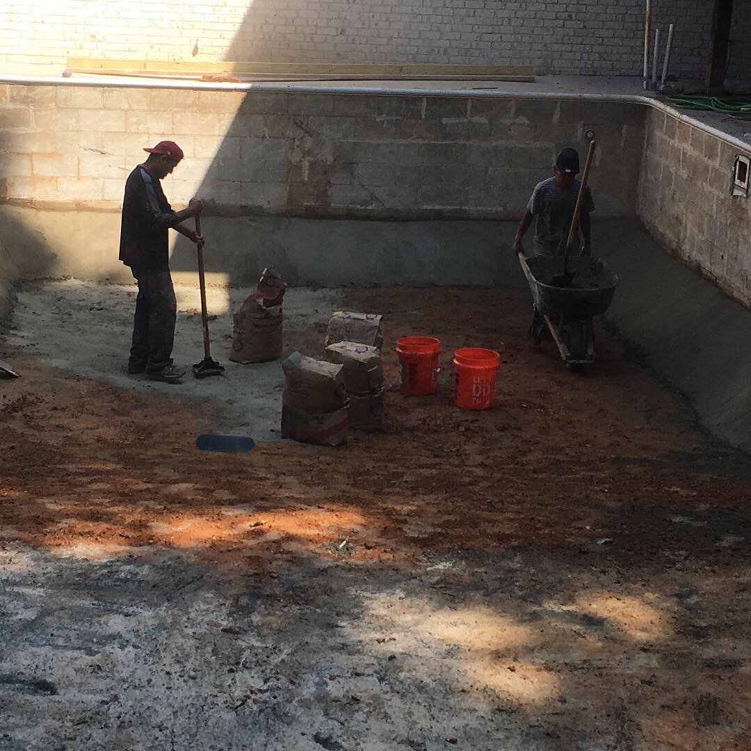 Custom built and liner installation by #amazingpoolprofessionals 
Let us help you with all your pool needs!!