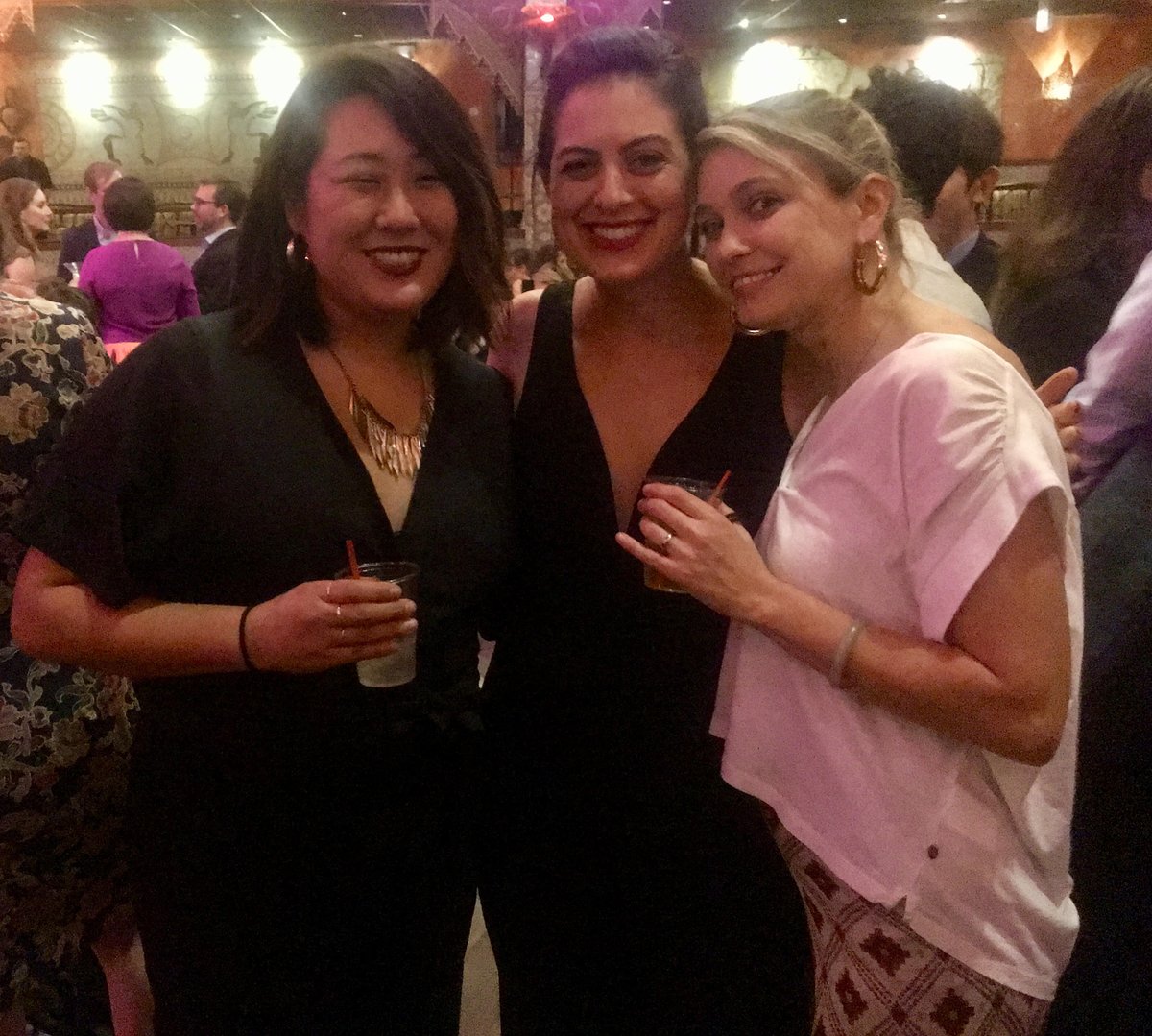 ucbsoj's tweet photo. Congrats to the three Jschool winners at #ThirdCoast18 last weekend: audio lecturer/alum/Sr Producer @snapjudgment @anna_sussman (right) with @alyssajperry @KPCC &amp; @shainashealy @snapjudgment! #GoBears https://t.co/TLzfgukydL