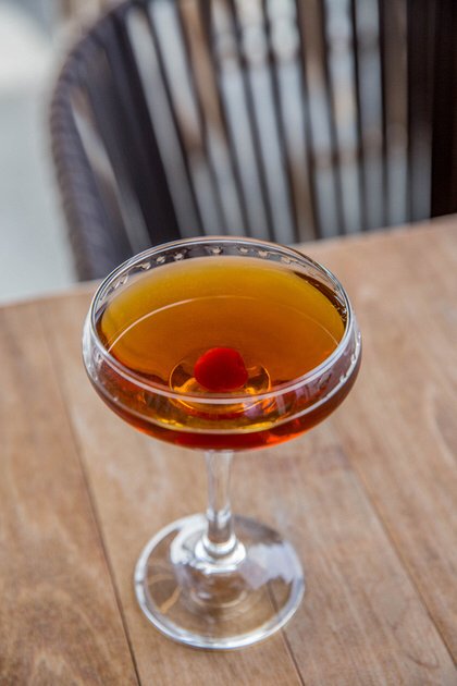 Level7RoofBar's tweet photo. Stir, strain, cheers. The #Level7 Manhattan.๐ฅ
.
.
#Drinks #cocktails #curatedcocktails #919drinks #NCDrinks #Raleighdrinkpics https://t.co/hvuSJVwtuF