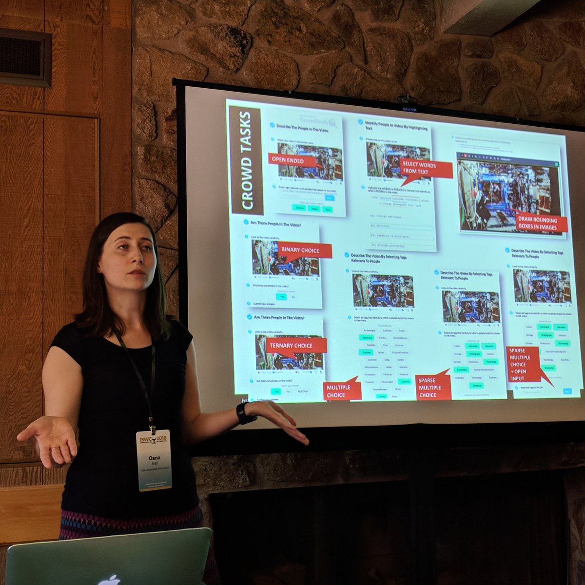 laroyo's tweet photo. Good discussion and hands-on experience during Part I &amp; Part II of the #CrowdTruth #tutorial Check slides and hands-on material at https://t.co/2xZhe6WwlJ @iswc2018 #iswc2018 We are now starting with Part III with @anca_dmtrch how to apply the CrowdTruth metrics https://t.co/cg9HsIFM8d