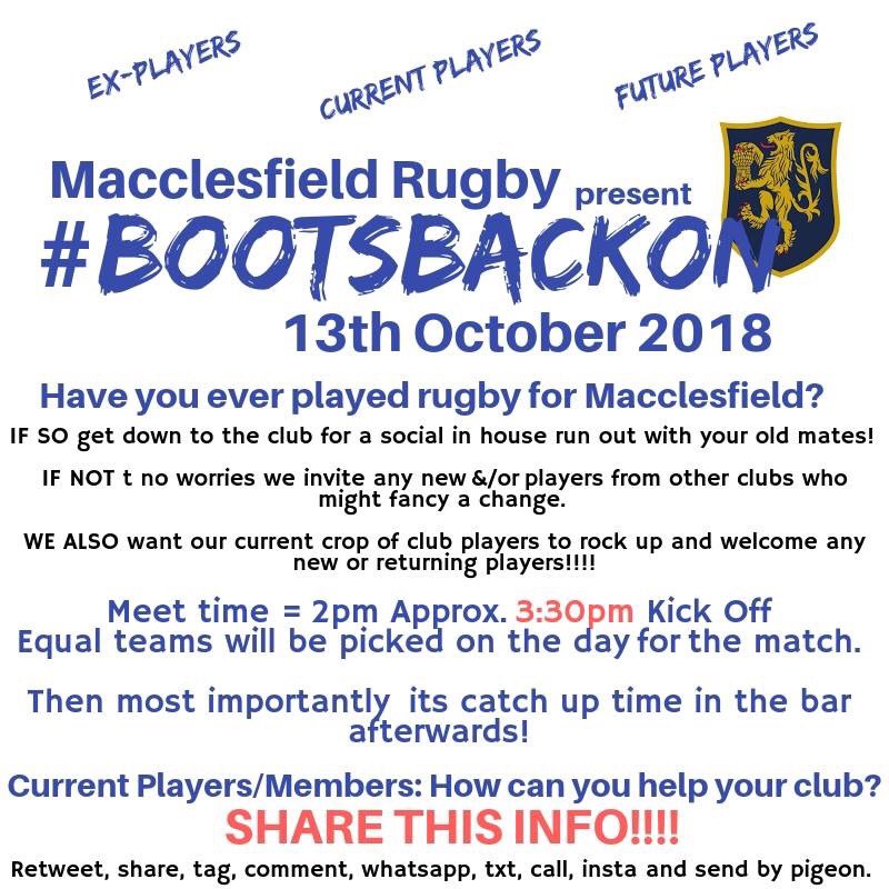 MaccRugby's tweet photo. No.1 Turn up. No.2 Bootsbackon No.3 Have a good time No.4 Bootsbackoff No.5 🍻!!! Who can moan with that? #mate #bootsbackon https://t.co/wabUUut64L