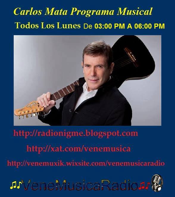 VeneMusicaRadio's tweet photo. https://t.co/k44HO2wUYB @carlosmatareal @CarlosMataFc_Es @vislac80_isla #subamos pagina a 5 mil fans musical de 3 a5 pm vzla https://t.co/0Ocr3nvmvb