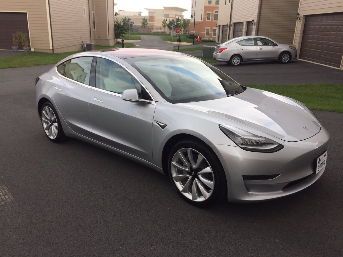 After owning only German cars my entire adult life, today I bought my first American car.  Thanks <a href="/Tesla/">Tesla</a> and <a href="/elonmusk/">Elon Musk</a> for making such an awesome ride!