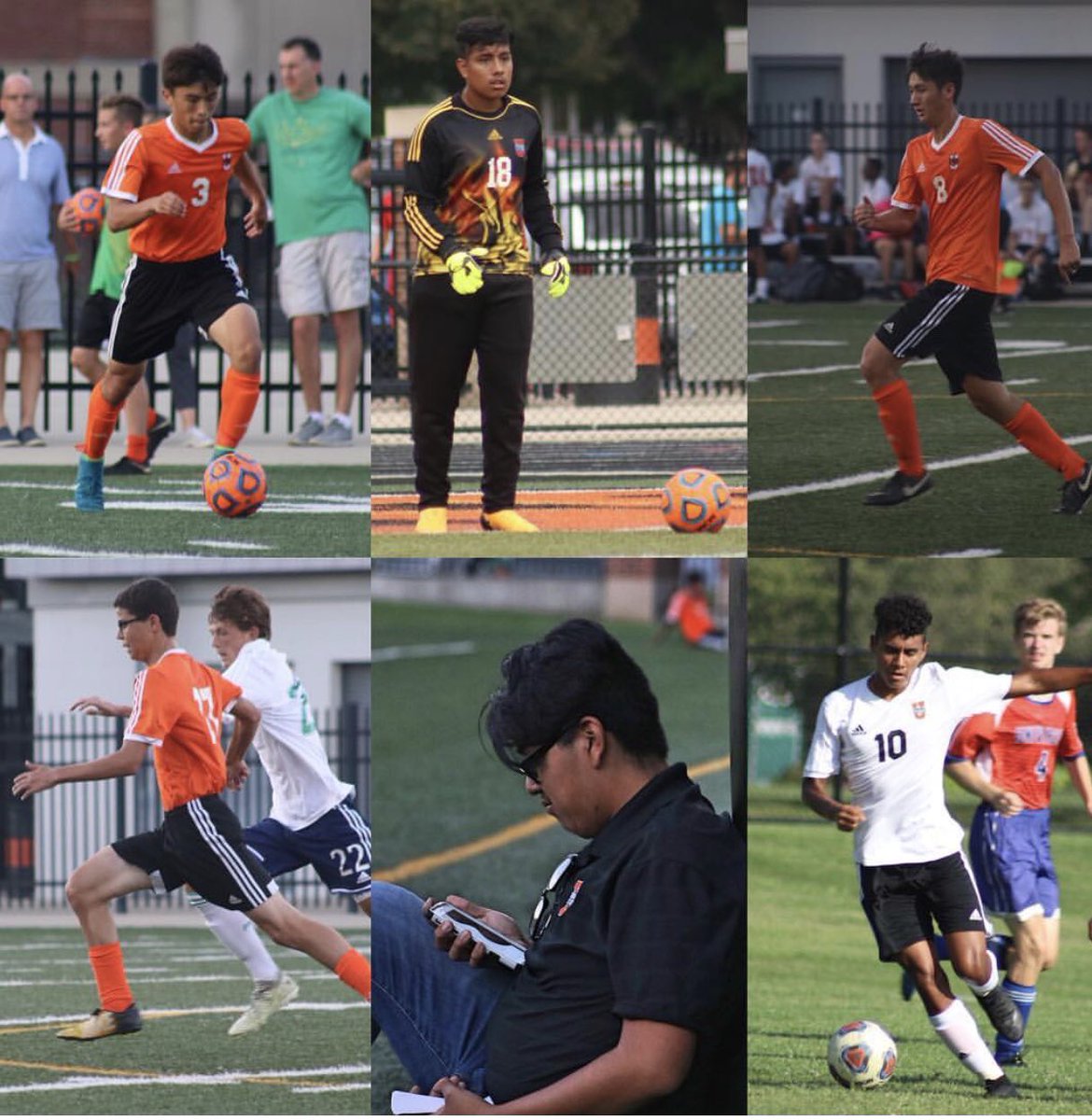 Tomorrow is Senior Night‼️Make sure to come out and support our 6 incredible seniors Roman, Antonio, Tye, Michael, Carlos and Jose tomorrow on McKinley field @ 4:30 as they play against Peoria High School. We love our seniors and are very proud of them‼️⚽️🐅🐯