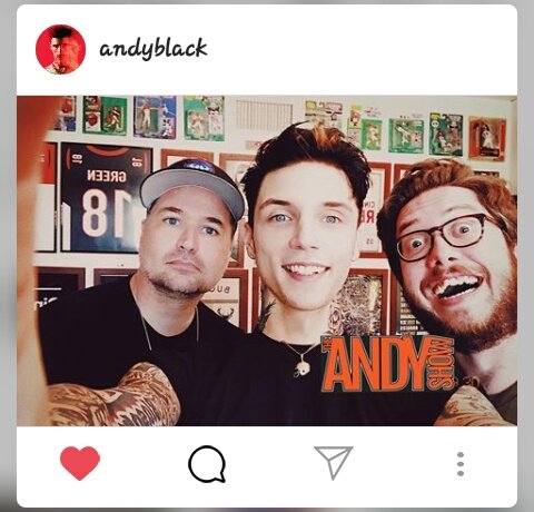 Bell_Medina_97's tweet photo. Me encanta verte asi🙅❤ @andyblack 
#andyblack #andybiersack #theandyshow #joeflanders https://t.co/chJECry9yy