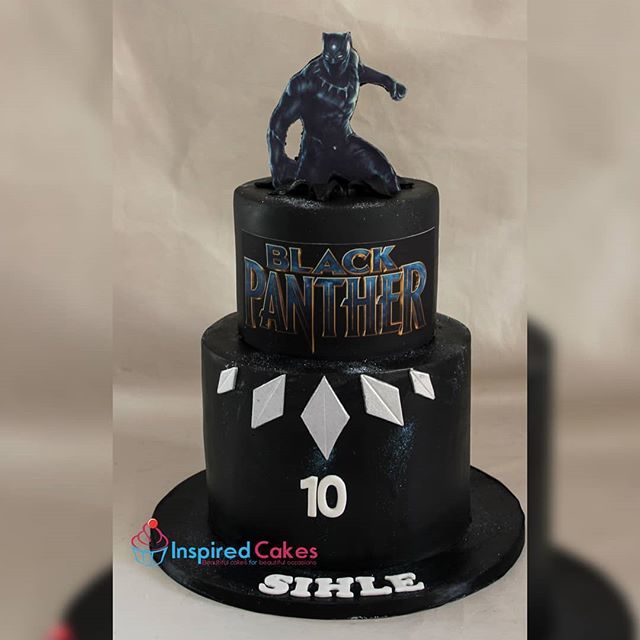 The Black Panther Cake