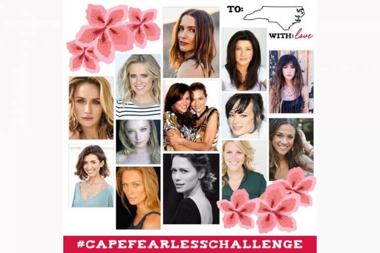 RandomActsOrg's tweet image. Hurricane Florence continues to wreak havoc across the eastern coast of the United States. RA board member @DanneelHarris along with former One Tree Hill cast, are showing the love for their fictional home town with the #CapeFearlessChallenge. bit.ly/CapeFearlessCh…