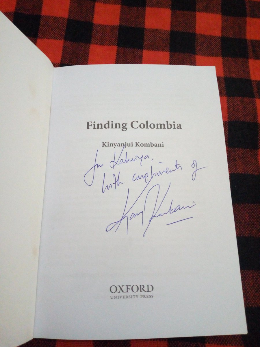 Ms_KNjoroge's tweet photo. United with my copy of #FindingColombia thanks to @KKombani. Thank you so much. Loving the storyline already 🙌. https://t.co/HvBT3SdBGn