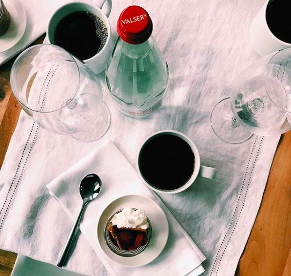 it’s october &amp; that means fall is officially here  🍂 ☕️  bring on all the comfort food &amp; valser #valserusa #madebymountains #swissmade