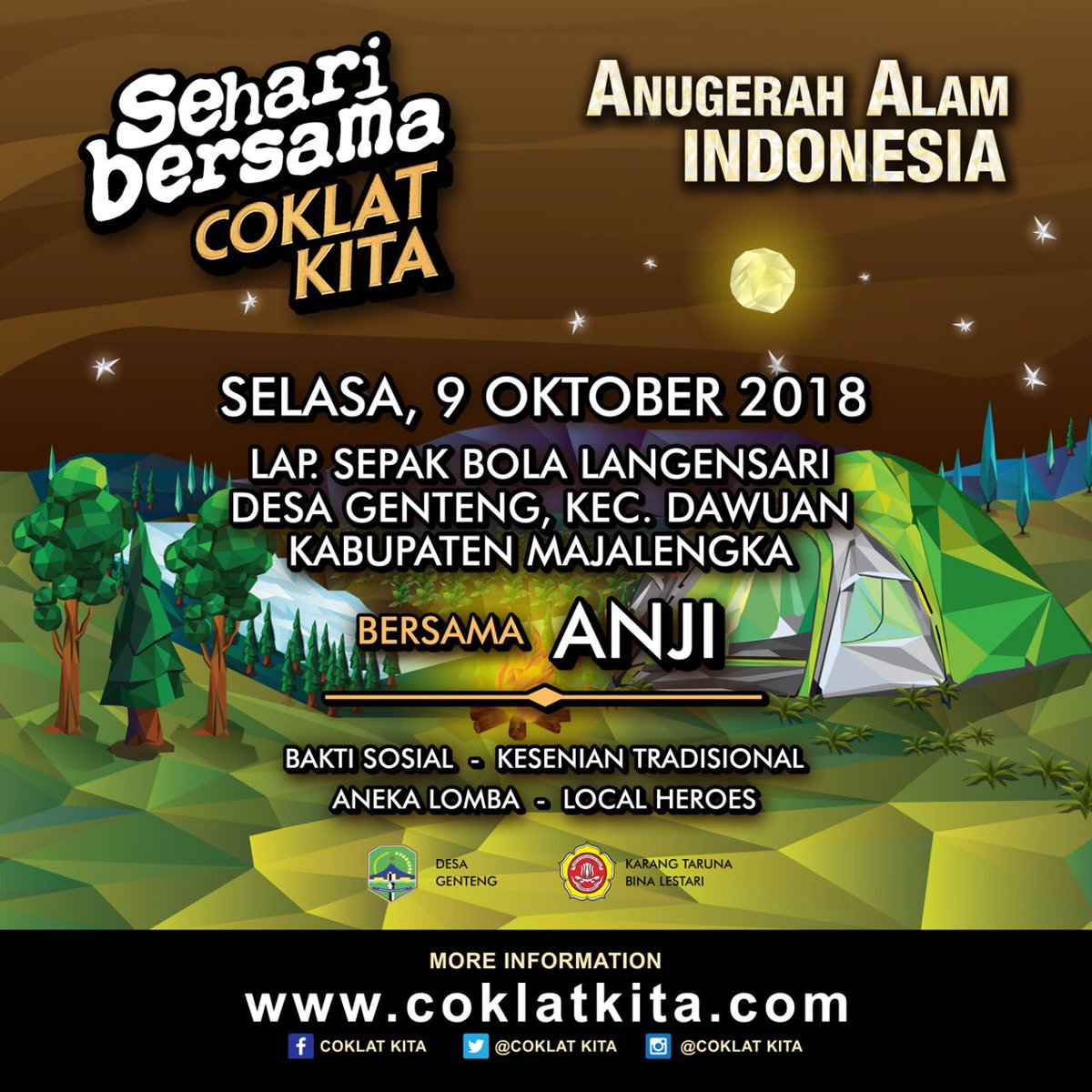 duniamanji's tweet photo. Baru sampai di MAJALENGKA, hotelnya bagus dan bersih.
Selalu suka manggung acara #SBCK dari Desa ke Desa.
Batin jadi kaya. https://t.co/skiBmYvo92