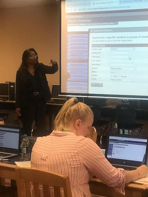 School counselors <a href="/EastCLC/">Follow CLC east</a> facilitated a Career Cruising Professional Development Day for <a href="/akronschools/">Akron Public Schools</a> staff.  Counselors shared ideas on how to advise students on <a href="/CCAofAkron/">College & Career Academies of Akron</a> pathways and post high school success plans.  <a href="/FordNGL/">Ford NGL</a> <a href="/xellofuture/">Xello</a> #MyFutureStartsHere