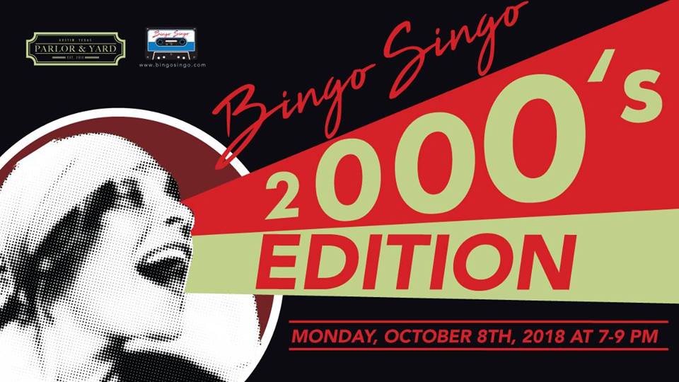 Keep the #ACLWeekend vibes going at <a href="/parlorandyard/">Parlor & Yard</a> from 7pm-9pm tonight for everyone's favorite bar game - Bingo Singo, it's Bingo with songs!