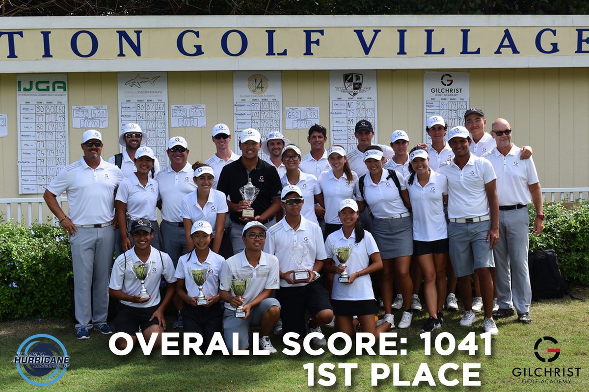 HJGT's tweet photo. Congratulations again to @GaryGilchrist on winning the 5th Annual Academy Cup and a huge thank you to all of the academies that participated! #hjgt #winhere #competehere #juniorgolf https://t.co/oWZpXhjypJ