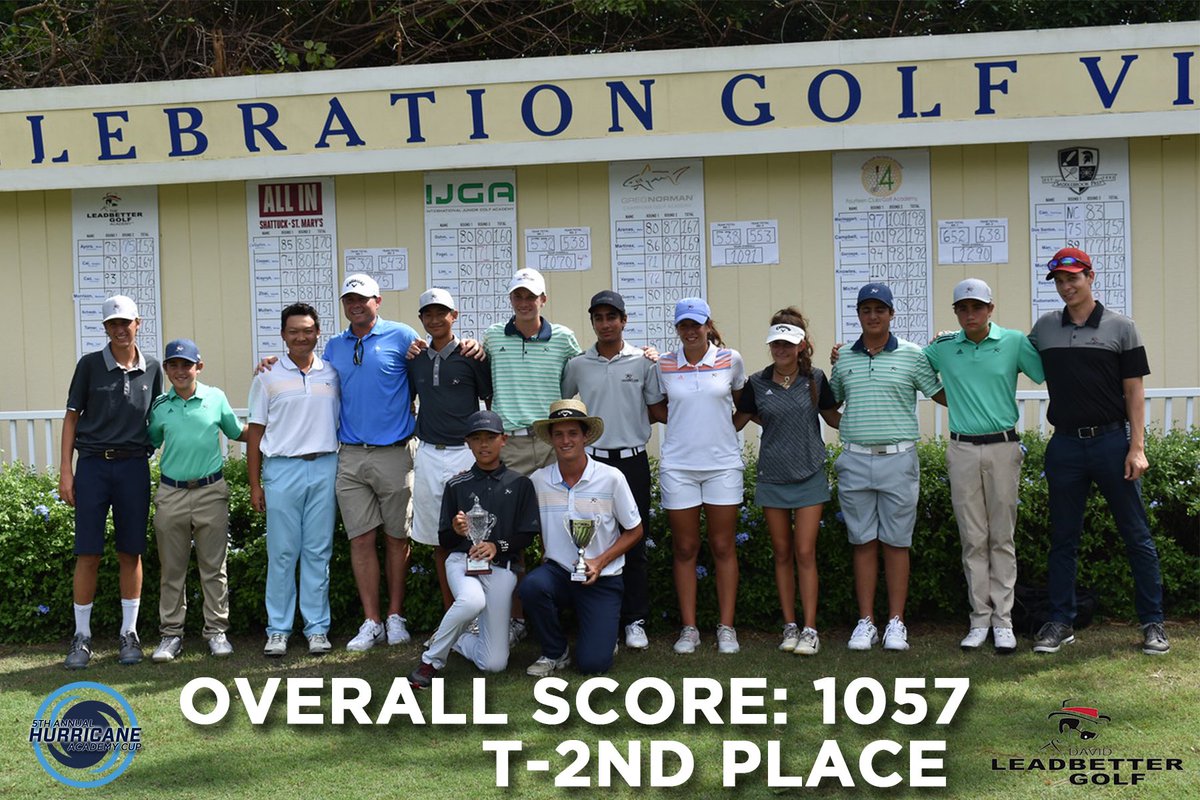 HJGT's tweet photo. Congratulations again to @GaryGilchrist on winning the 5th Annual Academy Cup and a huge thank you to all of the academies that participated! #hjgt #winhere #competehere #juniorgolf https://t.co/oWZpXhjypJ