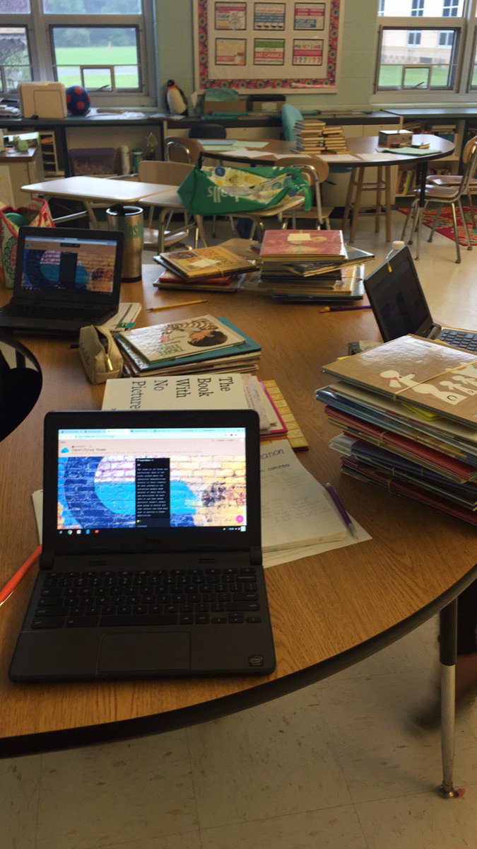 dipietrodynamic's tweet photo. Planning our second multi-grade level collaboration session! #theme #padlet #mentortexts #htwp4kids 
@TeamManzo2 @bostonbrainiacs 
Thank you @pvslibmedia https://t.co/q2rtOeVOi1