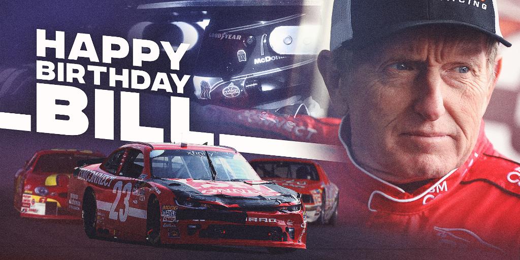 Sunday\s finish was an early present! 

Happy Birthday to 2015 NASCAR Hall of Fame inductee, Bill Elliott! 