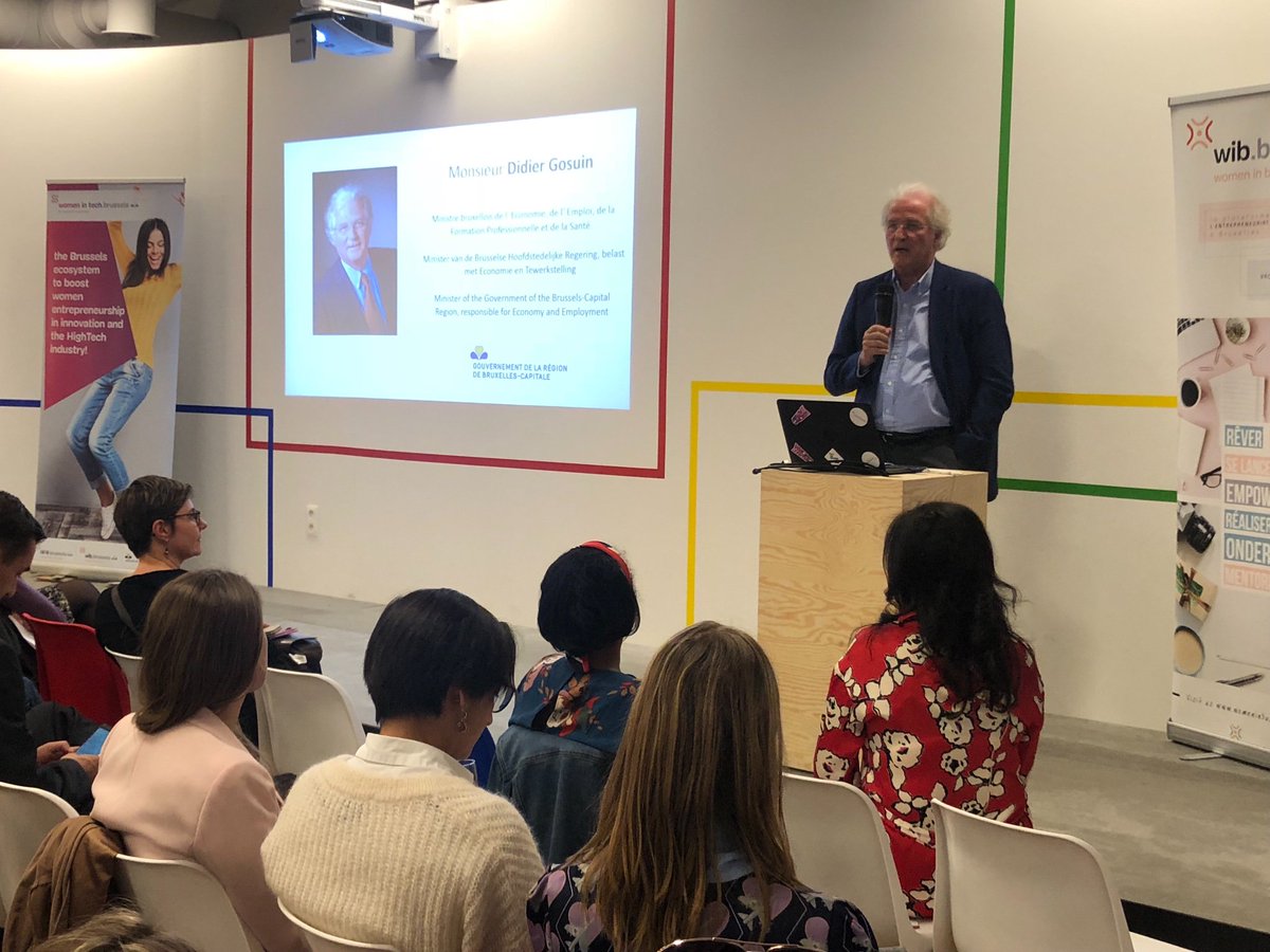 DidierGosuin's tweet photo. La 2e edition du #WomenCodeFestival est lancée. Objectifs : accélérer la présence des femmes dans les secteurs innovants de l’industrie numérique et augmenter la proportion de femmes à la tête de start-ups
#Thecodingisfemale
#WomenInTech.brussels #PlanNextTech https://t.co/6jpug3Xela