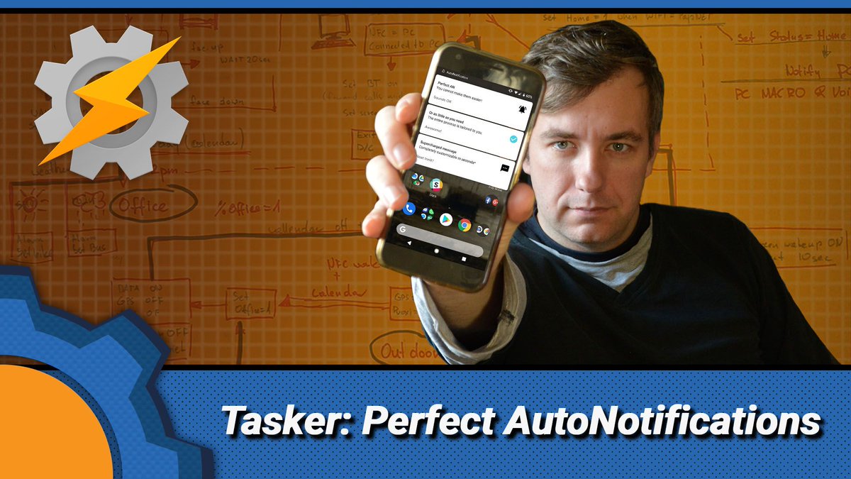 NotEnoughTECH's tweet photo. Mission to create a perfect #AutoNotification in #Tasker is a success. You will NEVER have to create a single Android notification manually again! With support for #NodeRED, #EventGhost and other #Android devices #AutoRemote #AutoTools
https://t.co/VqYjdXOCGx https://t.co/myOF3ENoYm