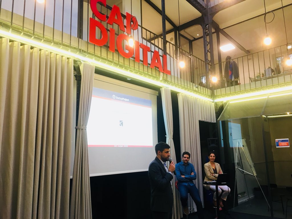 Cap_Digital's tweet image. #StartupProject #Successtories retour sur l’association sur-vitaminée de @Kuantom_ et @MerlinAgency, lauréats de la saison 4 du StartupProject qui ont brillé à @futuresfestival et @Cannes_Lions