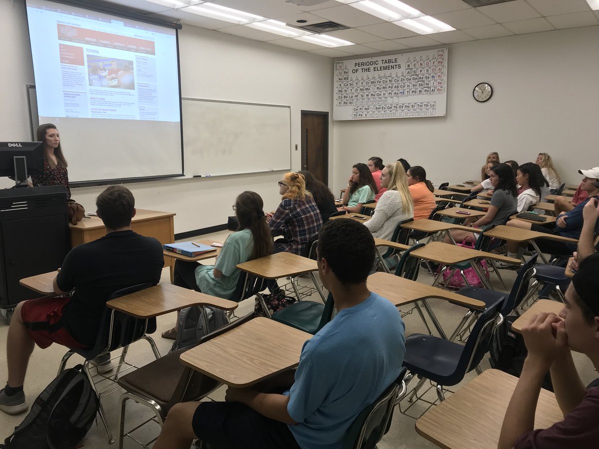 Thank you, Kelli, for speaking to FYE classes about the services offered in The Learning Commons!