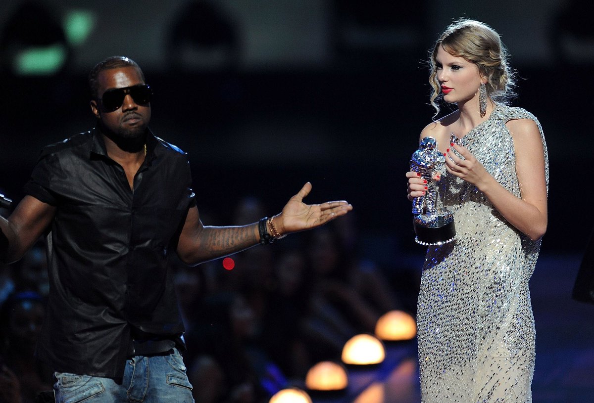 hubbpost's tweet photo. one of these people is a right-wing idiot &amp; the other is taylor swift. our simulation is glitchy. https://t.co/Rz7ydmYnTc