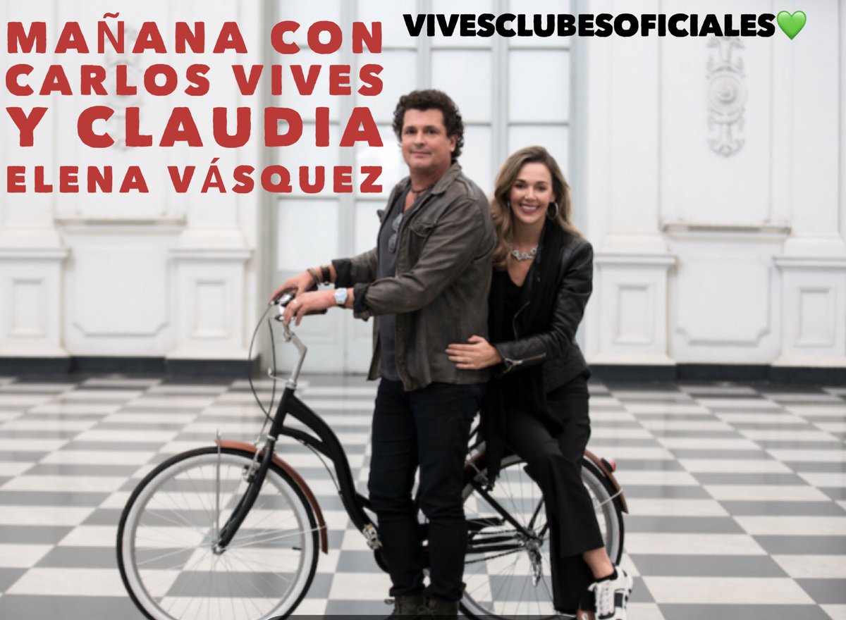 cvives_esp's tweet photo. ❤️ TODOS A DISFRUTAR DE #MAÑANA CON @carlosvives Y @ClaudiaElenaV  PRECIOSO VÍDEO!! https://t.co/xWdqL0wzOV