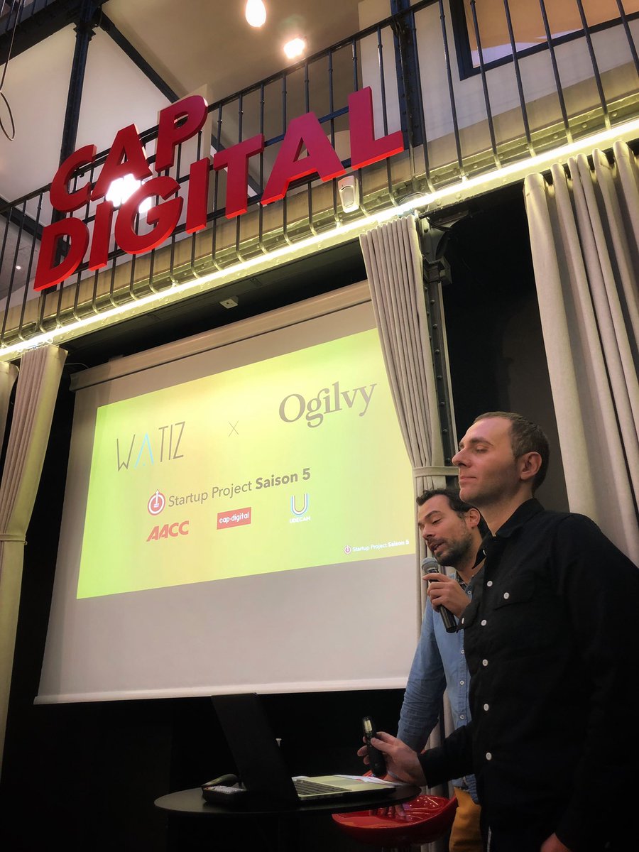 jbbini's tweet image. .@watiz_startup et @Ogilvy reviennent sur leur collaboration du #startupproject pour clore la 5ème saison ! startupproject.fr