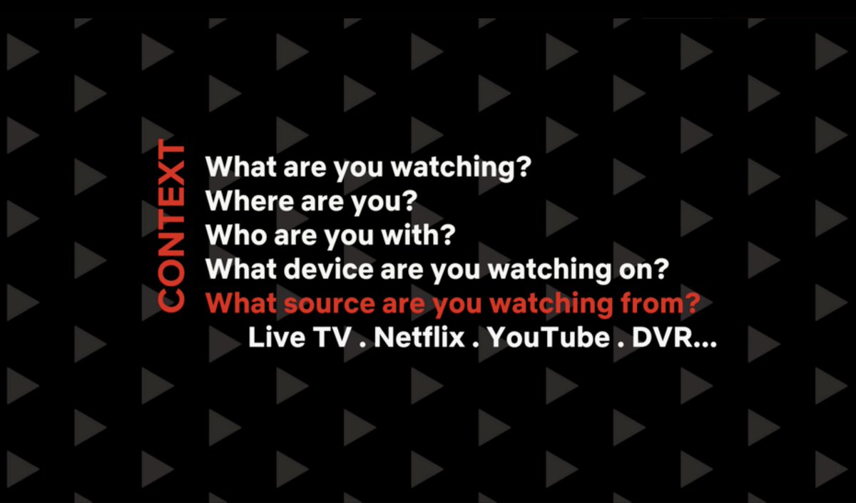 "We created the moment of truth survey and asked people when they were likely to be watching video. This way we were able to understand what are drivers to chose #Netflix in the moment of truth." – Zach Schendel <a href="/netflix/">Netflix</a> #DesignTalks #UXresearch