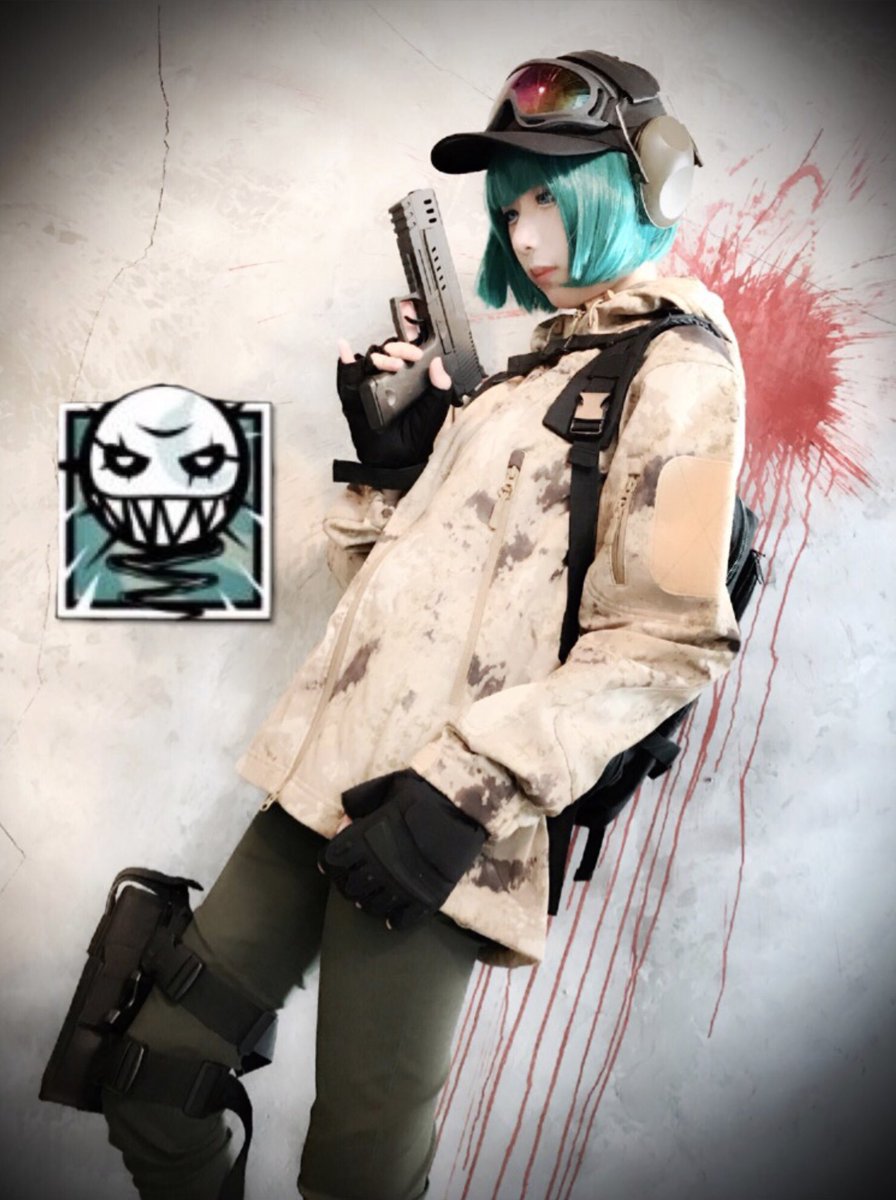 アル Twitterren コスプレしてみました つw エラのイメージをぶち壊してしまったらゴメンなさい W レインボーシックス Rainbow6siege シージ R6s
