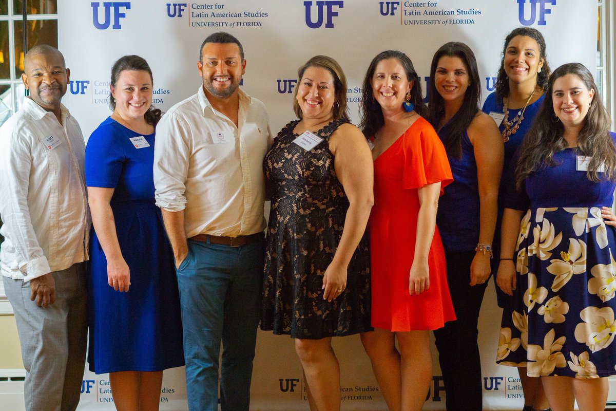 UFCaimanes's tweet photo. What an amazing Hispanic Alumni Weekend! Special thank you to
@LatamUF for co-sponsoring Friday’s annual reception at the University of Florida President’s House. #HAW2018 https://t.co/nISwCWgHVb
