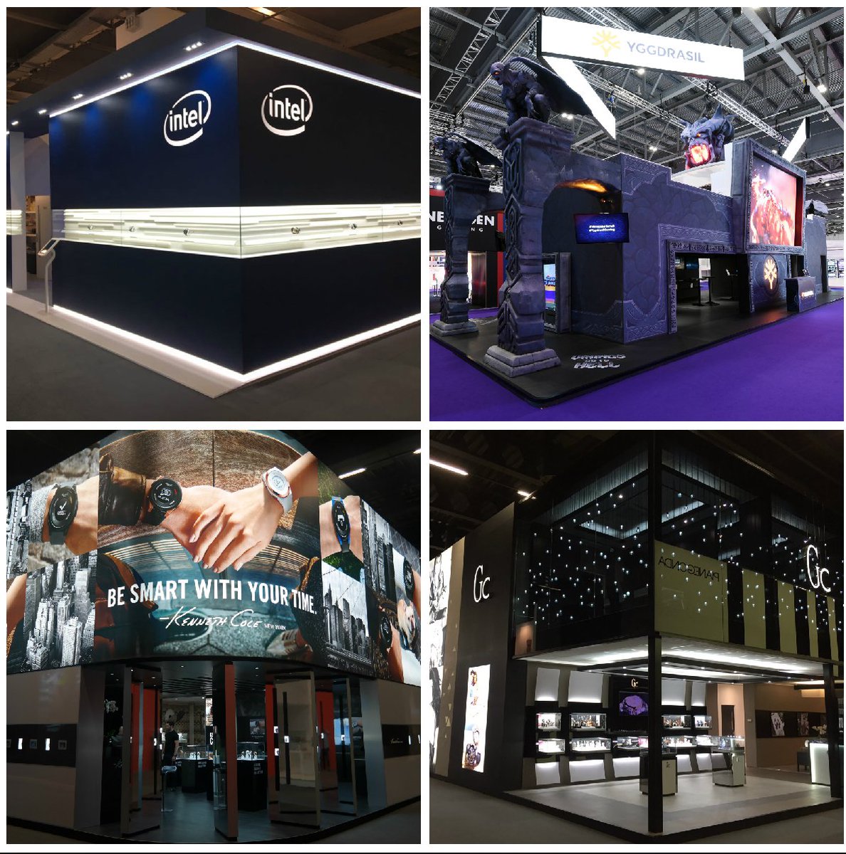 EXHIBITIONS | We are exhibition specialists from concept to installation, working with top brands <a href="/intel/">Intel</a> <a href="/YggdrasilGaming/">Yggdrasil Gaming</a> <a href="/kennethcole/">Kenneth Cole</a> and more... #design #experiential #creative #global #luxurybrands #setdesign #event #eventprofs #brands #exhibitions #exhibitiondesign
