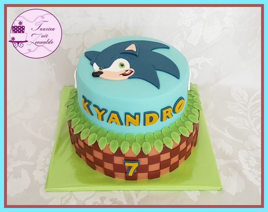 Vanessa - Taarten uit Zeewolde on Twitter: "Ook Kyandro vierde zijn verjaardag afgelopen hij werd alweer 7 De Sonic taart had een vulling van #sonic #taart https://t.co/TxTHJiTvxH" /
