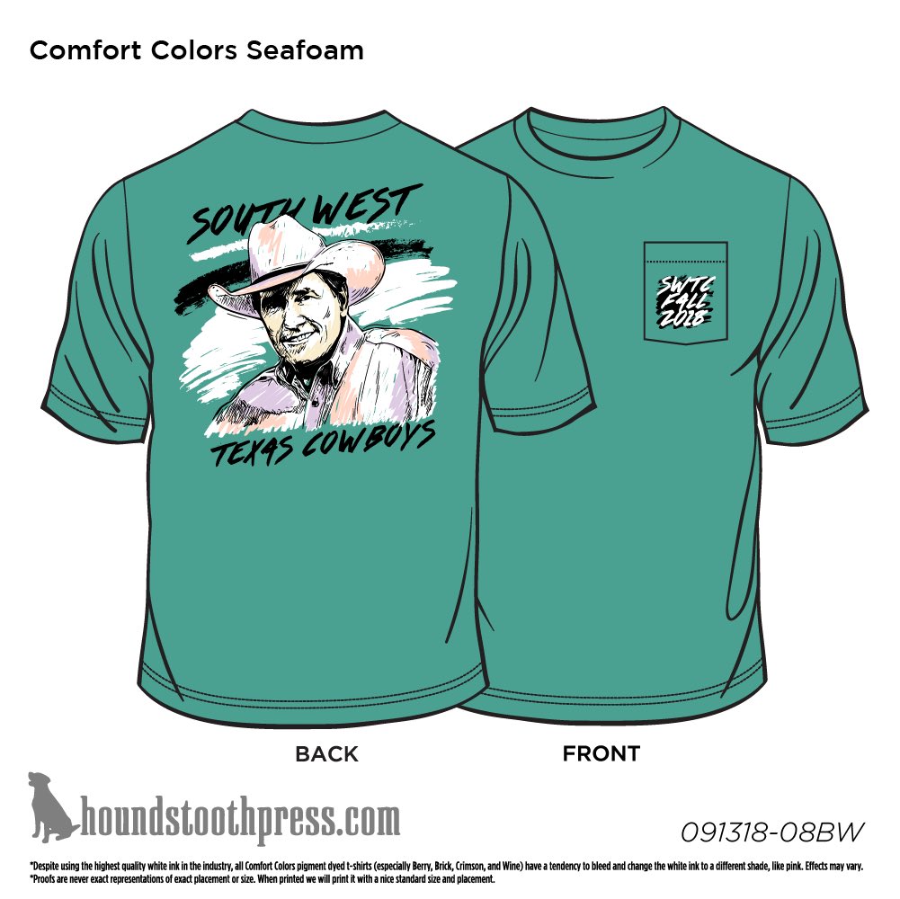 SWTC_TXST's tweet photo. Today is the last day to venmo @SWTCowboys if you’re interested in one of or fall shirts so make sure you get your venmoes in! https://t.co/c56VGz0RRl