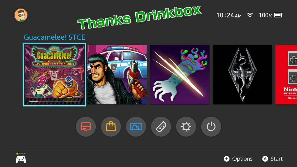 nickportman's tweet image. Guacamelee! STCE available for download on Nintendo Switch right now! @DrinkBoxStudios #TeamHandheld #NintendoSwitch