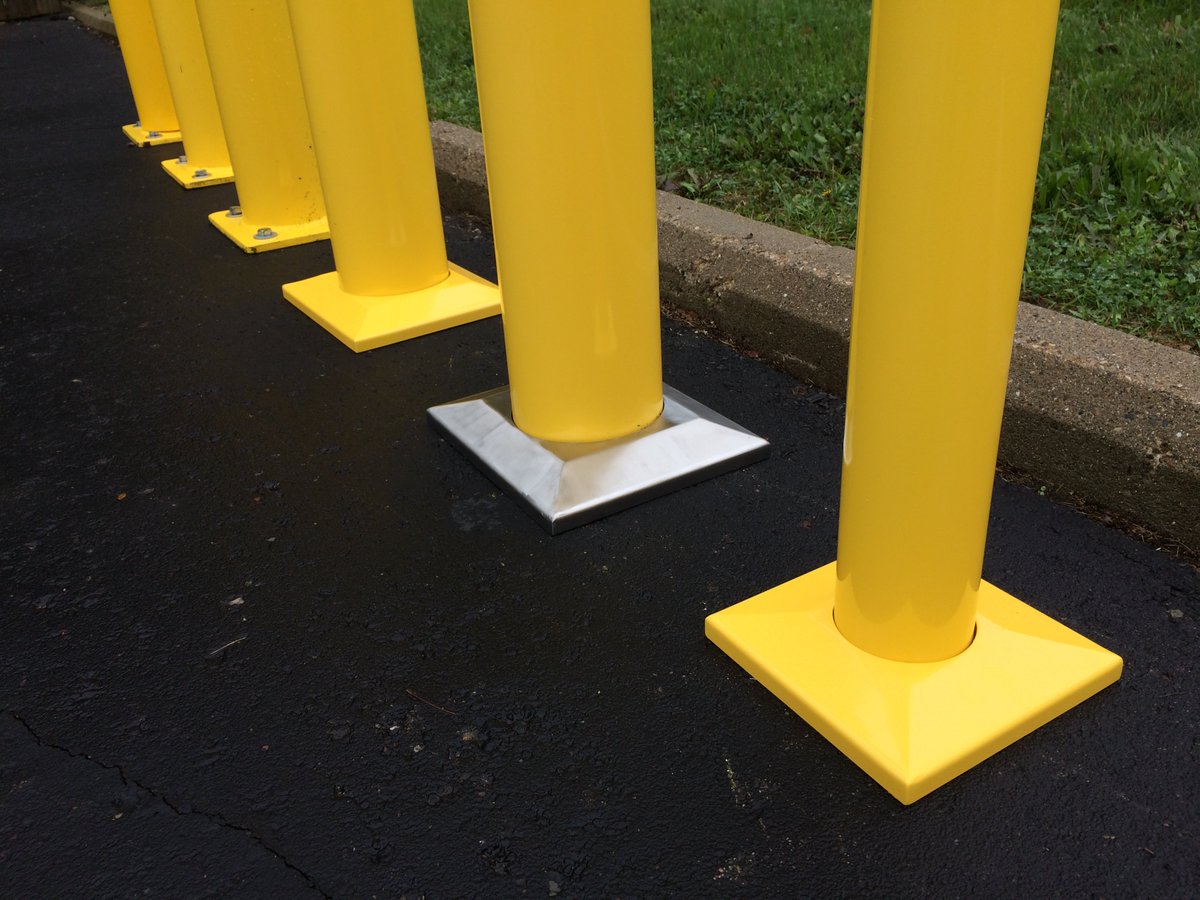 Post_Guard's tweet photo. @WorldBollard What do you think of our NEW bolt down bollard BASE COVERS?! Improve the look of your bollards by hiding unsightly bolts. #PostGuard #bollard 
https://t.co/Lw57877D3F https://t.co/uIyGGdpc8O