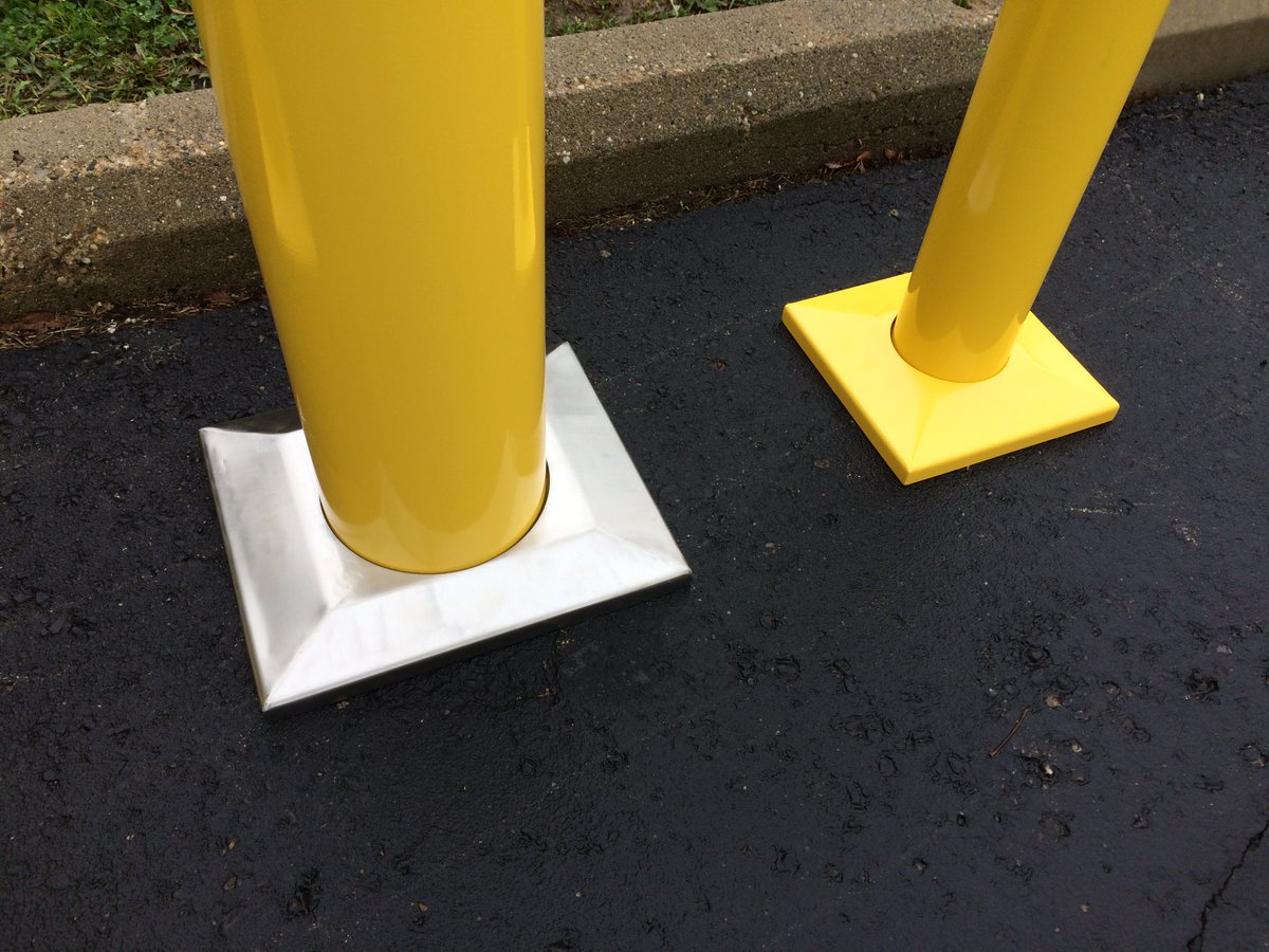 Post_Guard's tweet photo. @WorldBollard What do you think of our NEW bolt down bollard BASE COVERS?! Improve the look of your bollards by hiding unsightly bolts. #PostGuard #bollard 
https://t.co/Lw57877D3F https://t.co/uIyGGdpc8O