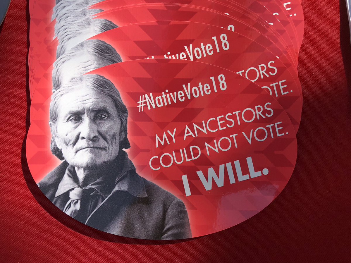ESforOregon's tweet image. Great national effort to get Native Americans registered to vote. Are you registered?? #NativeVote18