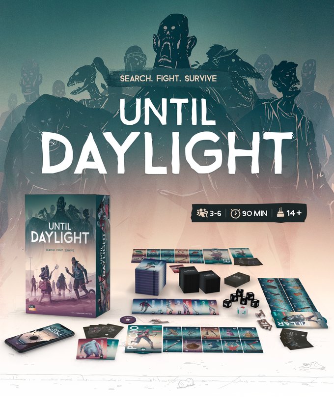 getDized's tweet image. Exciting news! @FlyosGames is partnering with #Dized to have the Rules for #UntilDaylight on the app! Check out the final hours of their #Kickstarter now for some real-time, cooperative survival action: kickstarter.com/projects/flyos…