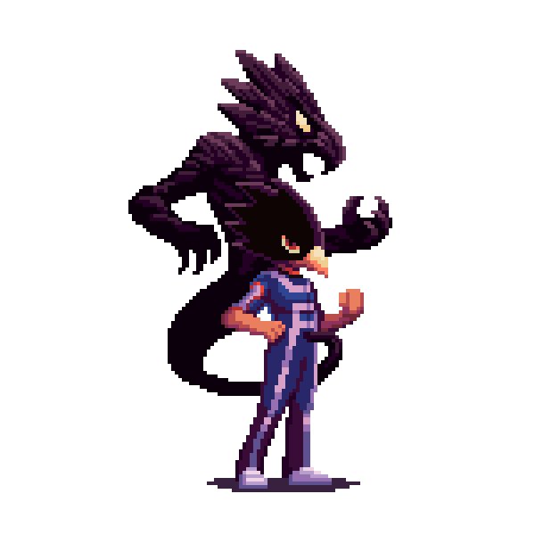Featured image of post View 22 Fumikage Tokoyami Pixel Art
