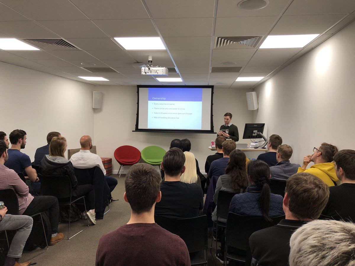 hullstack's tweet image. Followed by Rob Marsh and an intro to Rust #codepenhull @C4Dihull