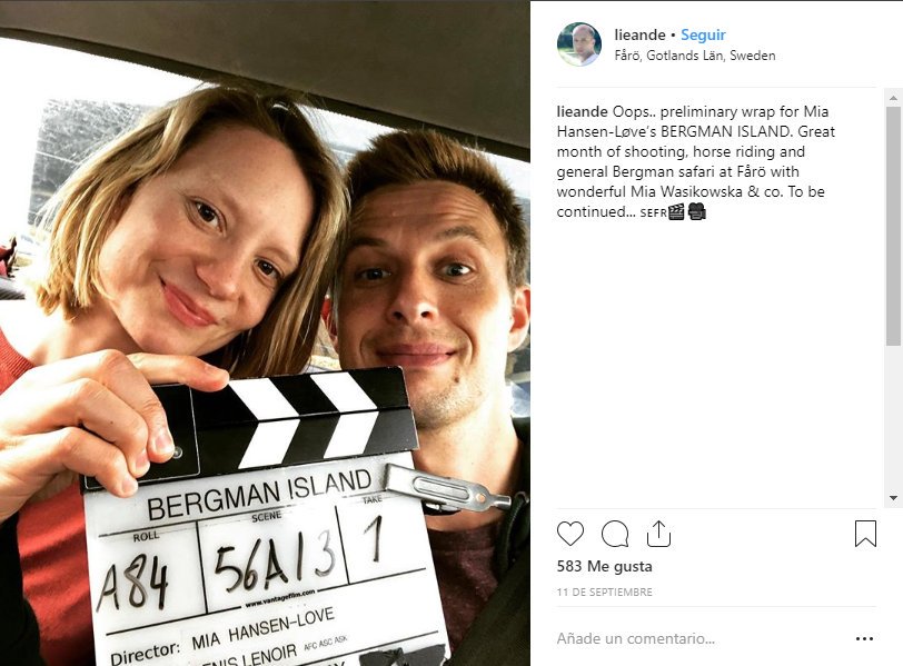 Risultati immagini per bergman island 2019 mia hansen love