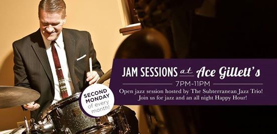 Are you a jazz artist? Have you ever wanted to play at Ace? Now's your chance! Ace Gillett's would like to announce our next OPEN JAM SESSION tonight! Come out and put your name on the list. buff.ly/2y1sMYL