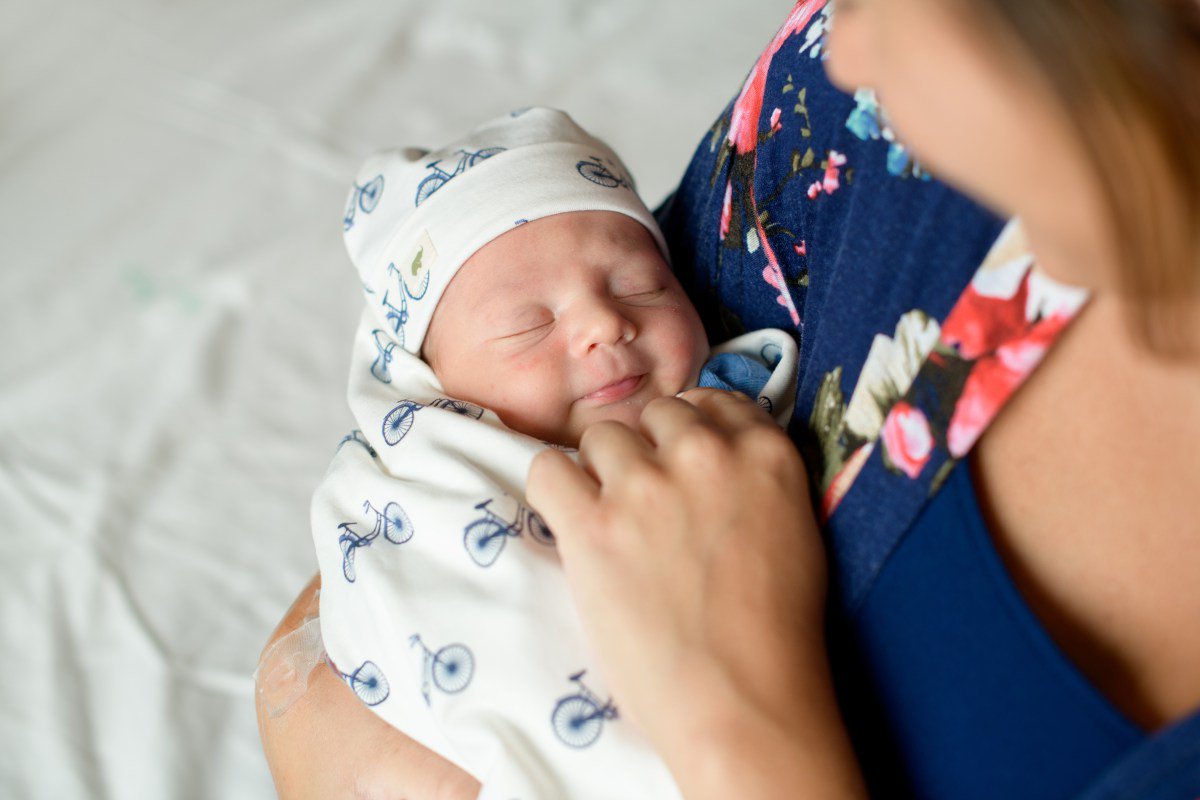 monica and andy baby