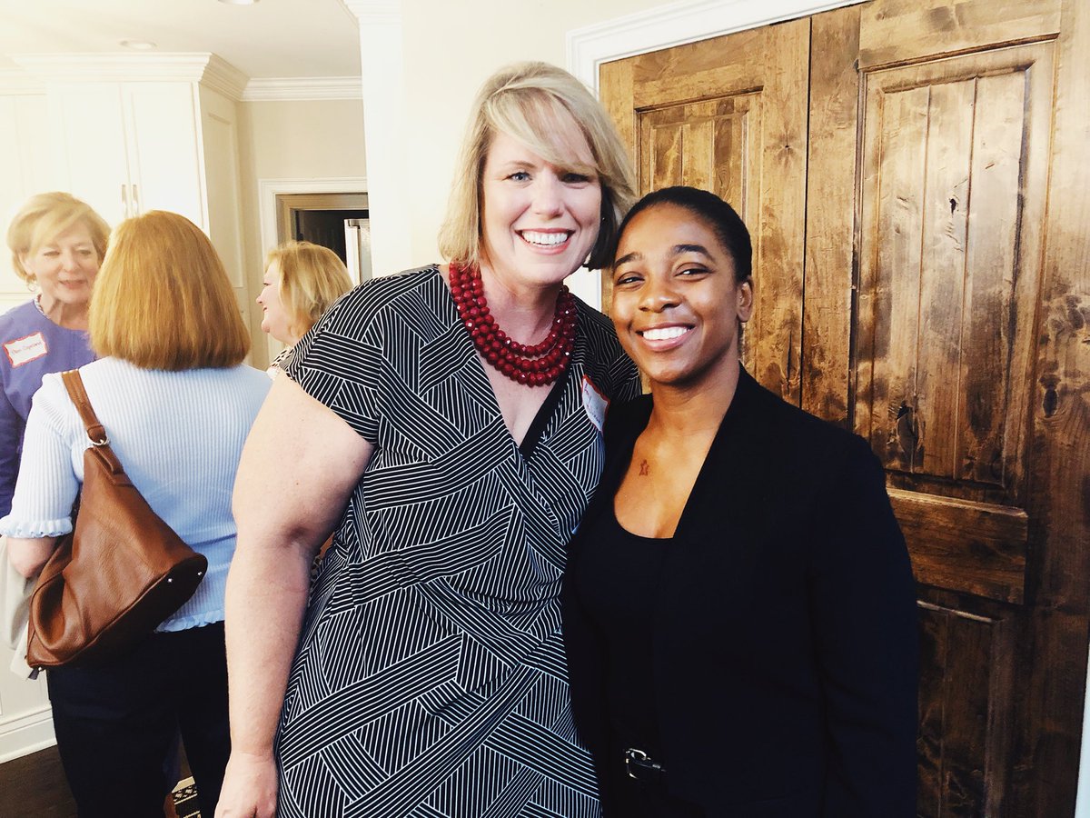 GaRepublicans's tweet photo. A big thank you to Marty Kemp, Brooke Duncan, and all of the ladies who came by this morning’s Women for Kemp event in Cobb County. 29 days until the election - #keepchoppin!  #gagop #gapol https://t.co/cwtwFmLPPV