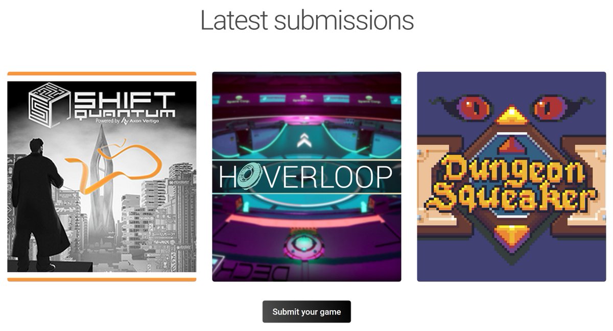 UnwrapFestival's tweet photo. So far we've seen three games enter the #BelgianGameAwards! Who will be next?
#ShiftQuantum
#Hoverloop
#DungeonSqueaker
===
Are you a Belgian #Gamedev? Enter your game here: https://t.co/znboDcgMoS 
Just interested in the Awards Show? Get your Tickets: https://t.co/kjTEGqgO4o https://t.co/K4tjVK8h7w
