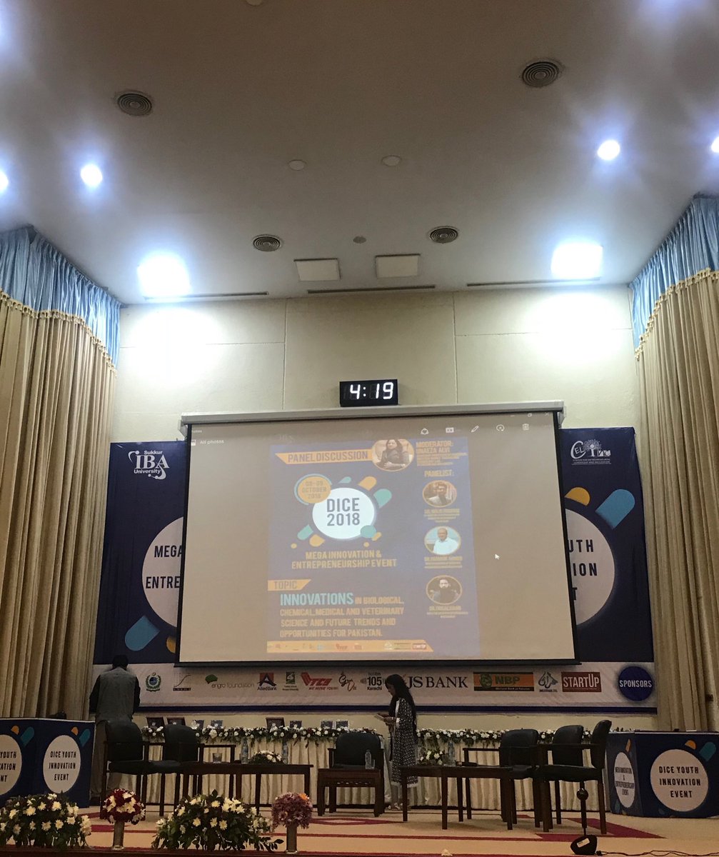 Spoke on innovation and #startups in #bio esp #synbio. Blown away by the passion here at ⁦<a href="/Sukkur_IBA/">Sukkur IBA University</a>⁩ and the firepower brought in by ⁦the <a href="/dicefoundation/">DICE Foundation</a>⁩ all the way from Michigan!